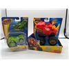 Image 1 : Blaze and the Monster Machines Race Car Pickle & Slam and Go Rhino Blaze