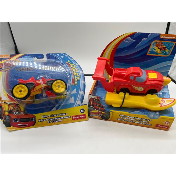 Blaze and the Monster Machines Sonic Speedboat Blaze & Flip and Race Blaze