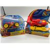 Image 1 : Blaze and the Monster Machines Sonic Speedboat Blaze & Flip and Race Blaze