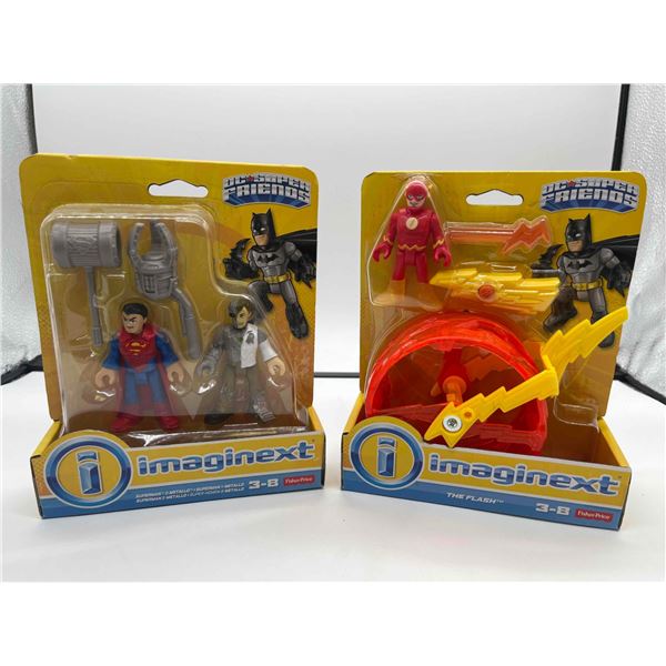 Imaginext DC Super Friends Superman & Metallo AND The Flash