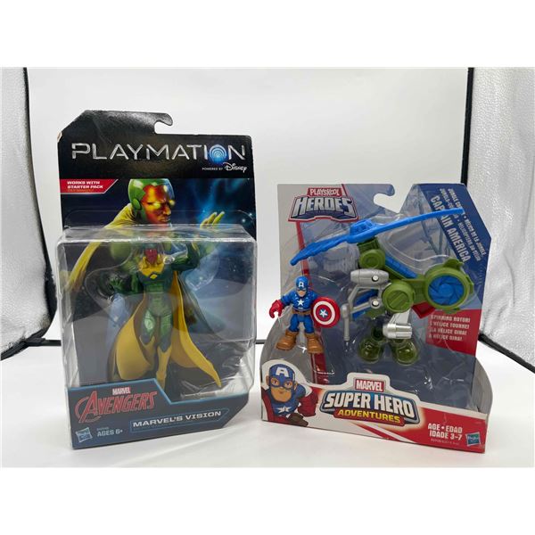 Playmation Vision Hero Smart Figure AND Marvel Super Hero Jungler Copter