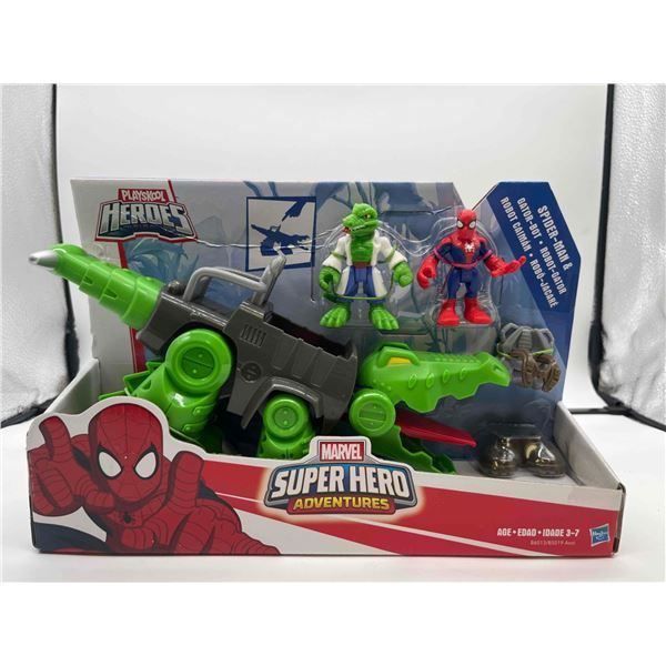 Playskool Marvel Super Heroes Spider-Man & Gator-Bot