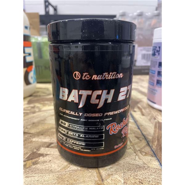 Batch 27 Pre-Workout Rocket Pop 350g