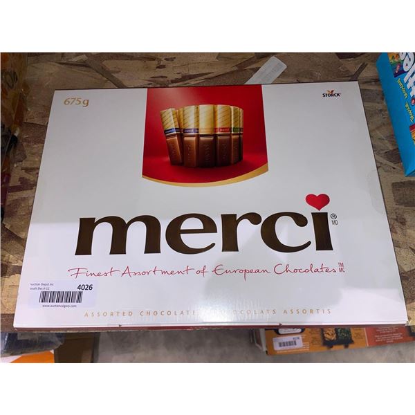 Merci Finest Assortment of European Chocolates 675g