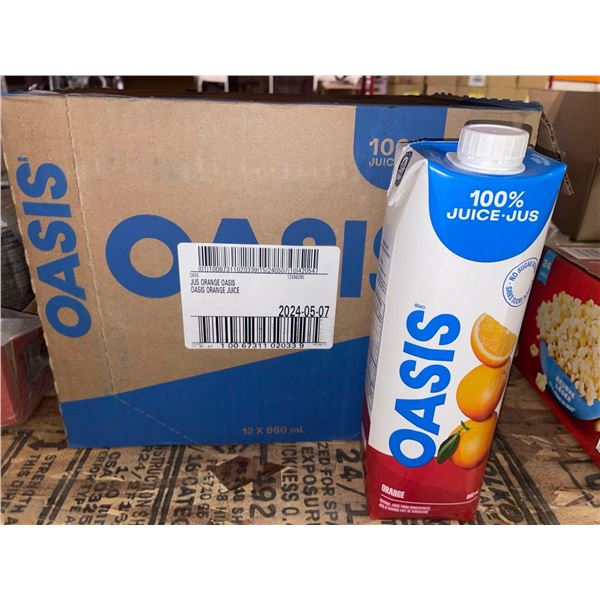 Oasis Orange Juice 12 x 960ml