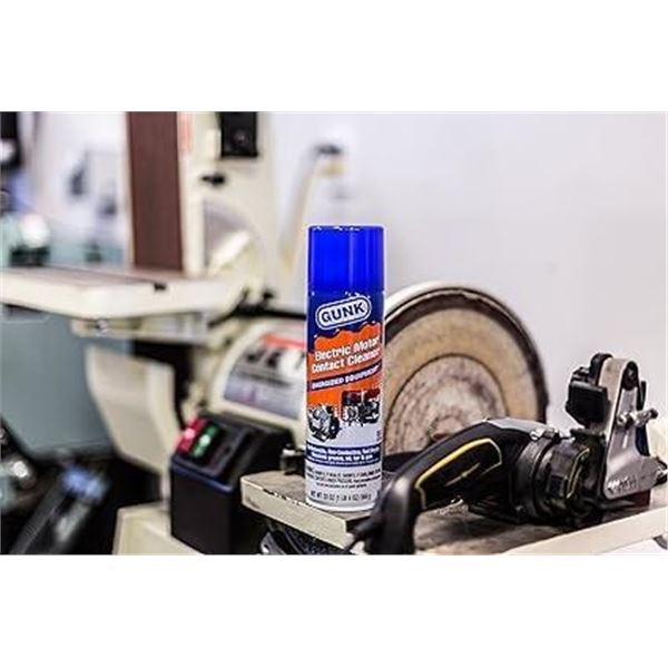 Gunk Electric Motor Contact Cleaner Energized Equipment 6 x 566g
