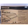Image 2 : Broan GP130WHN Range Hood, 30 inch Exterior Width, Under-Cabinet, Under-Cabinet, 220 CFM, Accepts Bo