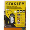 Image 2 : Stanley 8 Gallon Wet/Dry Stainless Steel Vacuum, 8 Gallon Wet/Dry Vac