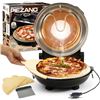 Image 1 : PIEZANO Crispy Crust Pizza Oven by Granitestone – Electric Pizza Oven Indoor, 12 Inch Indoo