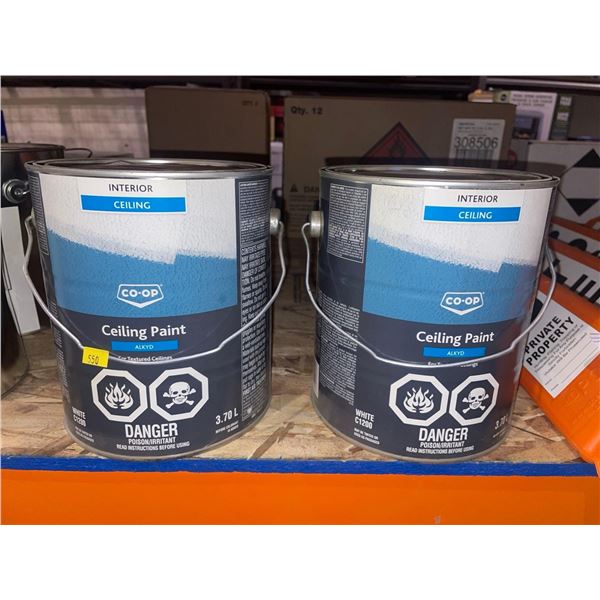 Coop Interior Ceiling Paint Alkyd 2 x 3.70L