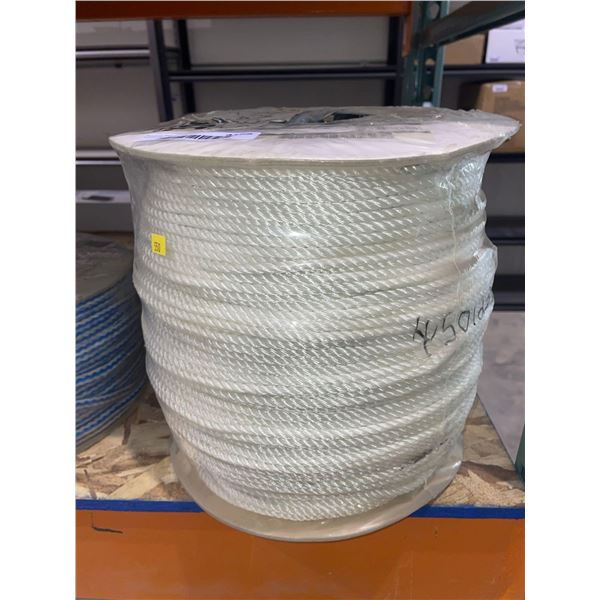 White Nylon 3 Strand Twist 1/4" x 1200'