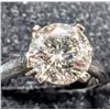Image 4 : 14K White Gold 2.29G 1.01Ct Natural Diamond Ring (~Size 4.75) Made in Canada, Appraised Retail $6315