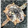 Image 1 : 10K Yellow Gold 1.45G 3Ct Morganite & Lab Dia 0.05Ct Ring (~Size 7), Made in Canada, Appraised Retai