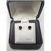 Image 4 : 14K Yellow Gold Black Diamond 0.64Ct Earrings, Made in Canada, Appraised Retail $1000