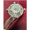 Image 3 : 14K White Gold 2.4G 1.3Ct Lab Diamond Ring (~Size 6) Made in Canada, Appraised Retail $5600