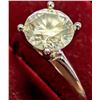 Image 5 : 14K White Gold 1.96G Natural Diamond 1.3Ct Ring (~Size 5.75), Made in Canada, Appraised Retail $6250
