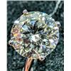 Image 2 : 14K White Gold 2.76Ct Lab Diamond 2.7Ct Ring, Made in Canada, Appraised Retail $9000
