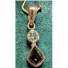 Image 1 : 14K Rose Gold 0.52G Natural Diamond 0.95Ct Pendant, Appraised Retail $2475