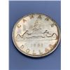 Image 1 : Vintage Canada 1961 Silver $1.00 Dollar Coin