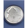 Image 1 : Happy Holidays Silver Cased Collector Medallion