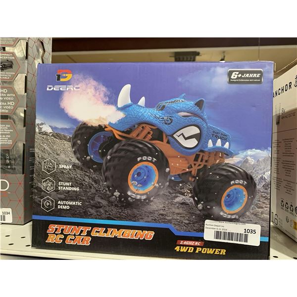 Deerc Stunt Climbing RC Car2.4GHz RC 4WD Power