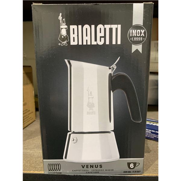 Bialetti Venus Induction Stove Top Coffee Maker 6 Cup