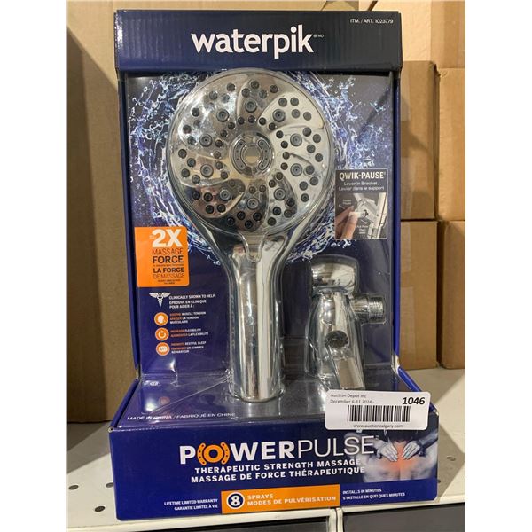 Waterpik PowerPulse Therapeutic Strength Massage, 8 Sprays