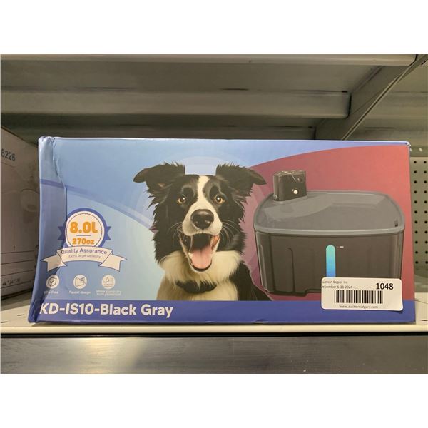 KD-IS10 Black Grey Smart Pet Water Fountain