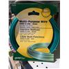 Image 2 : 3 x 50ft Multi-Purpose Wire Dand-o-line Green