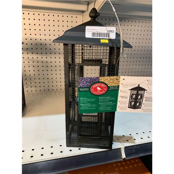 Perky Pet Bird Feeder- Fill with shelled peanuts, sunflower etc.