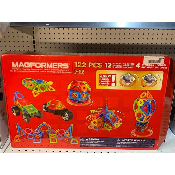 MagFormers 122pcs Magnetic Construction Set