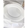 Image 2 : Vegan Bone China by Mikasa-Patterson Collection (4 bowls, 3 Salad Plates, 4 dinner plates)