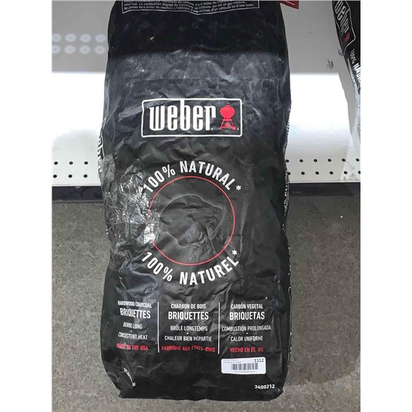 Weber Hardwood Charcoal Briquettes 20lbs
