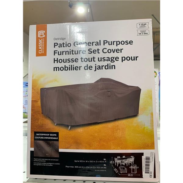 Classic Accessories Delridge Patio General Purpose Furniture Set Cover