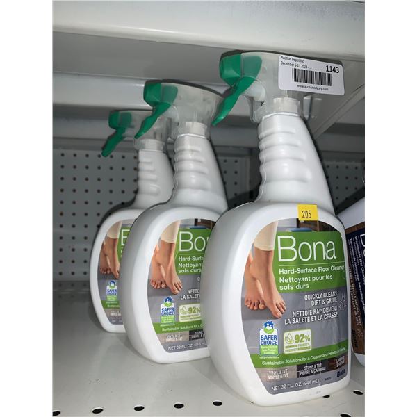 Bona Hard Surface Floor Cleaner (3 x 946ml)