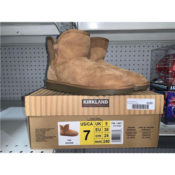 Kirkland Shearling Lined Ladies Boots (size 7)