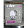 Image 2 : Salton Cordless Electric Glass Kettle 1500w, Elegant Blue LED with 1.7L Capacity