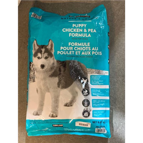 Kirkland Puppy-Chicken & Pea Formula Food for Dogs (9.07kg)