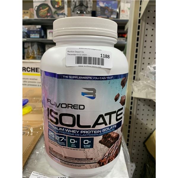 Flavoured Isolate, Whey Protein Powder (790g) Chocolate Brownie