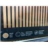 Image 3 : Artika Sonolok Sound-Absorbing Slatted Panel Kit (4pk)