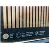 Image 3 : Artika Sonolok Sound-Absorbing Slatted Panel Kit (4pk)