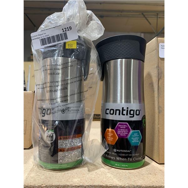Contigo 16 oz Hot/Cold Travel Mug (2ct)
