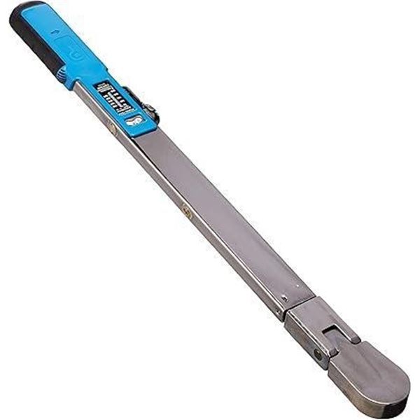 Precision Instruments Silver 1/2" Drive Split Beam Click Torque Wrench with Flex Head