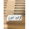 Image 3 : Boiseries Can-Air Woodworks Inc Oak Hardwood Air Vents Unfinished 6" x 14" Lot of 3