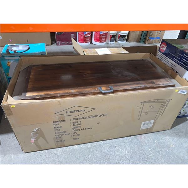Homtronix 148 Qt Maple Leaf Patio Cooler Model TK10148
