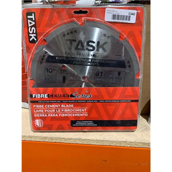 Task Fibre Cement Blade 10"