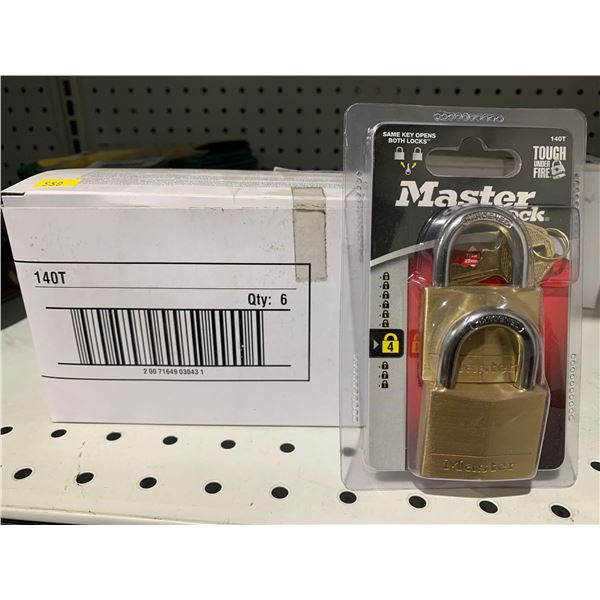 Master Lock 140T #4  Pack of 2 x 6