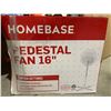 Image 1 : Homebase Pedestal Fan 16" 3 Speed Setting