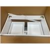 Image 3 : 24 inch White Wall Hung Vanity **base only**