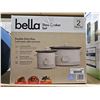 Image 2 : Bella 5.68 L (6 qt.) Programmable Slow Cooker with 1.89 L (2 qt.) Slow Cooker